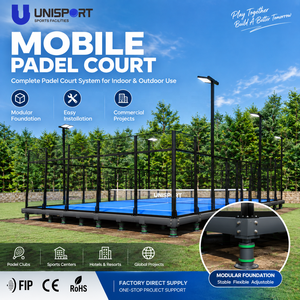 <span class=keywords><strong>Terrain</strong></span> <span class=keywords><strong>de</strong></span> <span class=keywords><strong>padel</strong></span> portable <span class=keywords><strong>à</strong></span> <span class=keywords><strong>vendre</strong></span>, installation facile, <span class=keywords><strong>terrain</strong></span> <span class=keywords><strong>de</strong></span> <span class=keywords><strong>padel</strong></span> mobile intérieur/extérieur, ensemble complet - Product Image 1