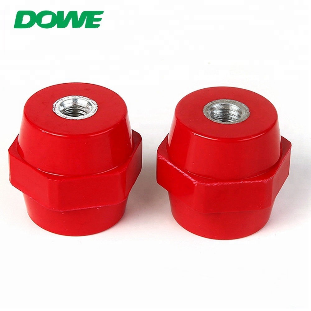 YUEQING DOWE puissance électrique 660V SEP3030 Hexagonal rouge jeu de barres isolant