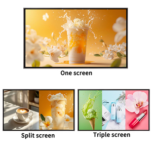 32 inch Slimline LCD quảng cáo kỹ thuật số hiển thị Android HD media player Màn hình LCD cho nhà hàng Cửa hàng bán lẻ - Product Image 4