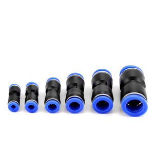 ข้อต่อลมแบบเร็ว Dde Dade Pneumatics รุ่น Pu-4Mm Pu-6Mm Pu-8Mm Pu-10Mm Pu-12Mm Pu-14Mm Pu-16Mm  ข้อต่อพลาสติกสำหรับระบบนิวเมติก - Product Image 2