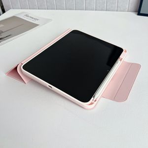 Custodia Protettiva in Pelle con Attacco Magnetico per iPad 11, Supporto Girevole Rimovibile Anti-Caduta per <span class=keywords><strong>Apple</strong></span> <span class=keywords><strong>Air</strong></span> 5 - Product Image 5
