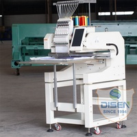 Mini Nouveau Modèle Moderne Tout-en-un pour Logos et Écussons 240V 400x600mm Machine à Broder Automatique Informatisée à Tête Unique pour Usage Domestique avec Moteur