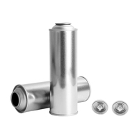 Grande bombe aérosol vide Hongyuan 65 mm 100 ml 330 ml, conteneur en étain haute pression pour produits chimiques et désodorisants domestiques, vente en gros