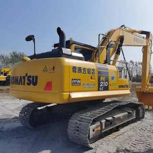 Machinerie de construction d'occasion Komatsu PC 210 du Japon, mini-excavatrice d'occasion en stock, excavatrice de 21 tonnes - Product Image 5