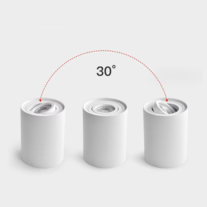 Foco LED de Techo Empotrado en Superficie, Blanco y Negro, Saa Gu10, Iluminación Interior, Focos, Lámpara de Techo, Downlight - Product Image 3