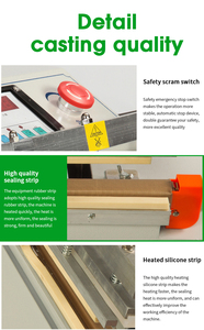 Yujun DZQ-500TE Energy-Saving Vacuum Packaging Machine with Low Noise Design for Supermarket Fresh Produce - Product Image 6