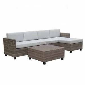 Großhandel 4pc Gartens ofa Möbel Schnitt Set Gartenmöbel Sofa