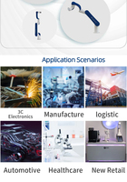 Brazo robótico colaborativo Industrial Ai Carga y descarga inteligente Manos libres Fácil de programar Brazo robótico colaborativo