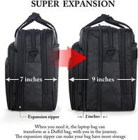OEM de fábrica al por mayor elegante resistente al agua Business Messenger Maletines Laptop Bag