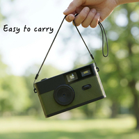 Kamera Digital tanpa layar Retro 8MP terlaris dengan 3 Filter layar kamera antik kamera Digital gratis untuk perjalanan pelajar
