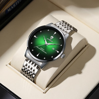 Gohuos 8828 Groothandel Luxe Waterdichte Quartz Polshorloge voor Heren Reloj Para Hombre Montre Homme Box Tas Set Pakket