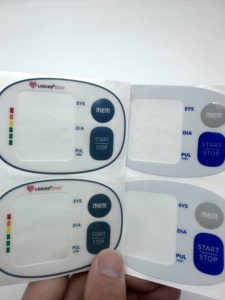 Panel de Monitor de Presión Arterial Personalizado de Calidad con Botones Flexibles, Grabado Láser, Resistente a Arañazos y al Desgaste - Product Image 6