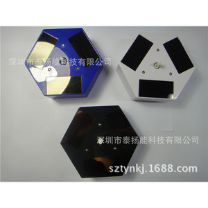 Support d'affichage hexagonal solaire XRF en ABS pour présentoirs de bijoux - Product Image 2