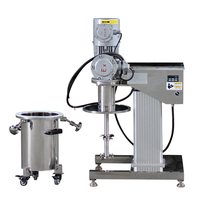 Disperseur-mélangeur haute vitesse économique, Disperseur sous vide haute efficacité pour moteurs, chauffable pour produits alimentaires et chimiques, Économie d'énergie, En promotion