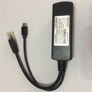 Meilleure vente convertisseur PoE 24V 1A 24W mégabit Gigabit sortie de données d'alimentation ensemble convertisseur PoE 48V à 24V - Product Image 1