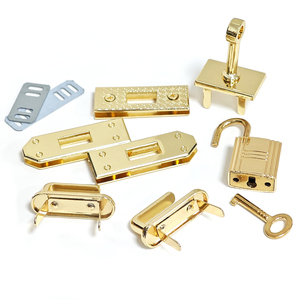 <strong>Bag</strong> Hardware Accessories Zinc Alloy Combination <strong>Lock</strong> <strong>Bag</strong> <strong>Lock</strong> Set Padlock Purse <strong>Bag</strong> Twist <strong>Lock</strong> - Product Image 4