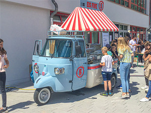 Tricycle électrique professionnel, chariot de distribution rapide de café, camion <span class=keywords><strong>remorque</strong></span> pour chiens, à vente - Product Image 6