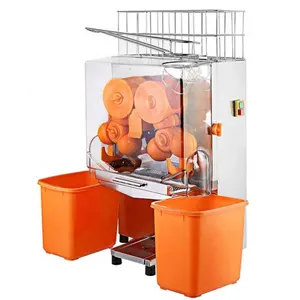 Máquina exprimidora de naranja para hacer jugo Industrial comercial de venta caliente para uso en cocina