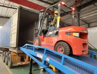 Nouvelle rampe de quai hydraulique mobile 6 tonnes, robuste, réglable, portable, pour chargement, entrepôt, logistique, chariot élévateur, conteneur
