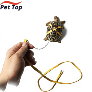 Small Pet Turtle Tortoise Leash Harness Model 044 Outdoor Training Rope for Small/Large <strong>Breeds</strong> - Product Image 1