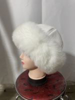 Gorro de Piel de Mapache con Color Personalizado