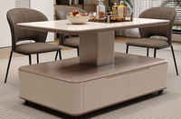 Table à thé, style luxe léger, petit salon, double usage intégré