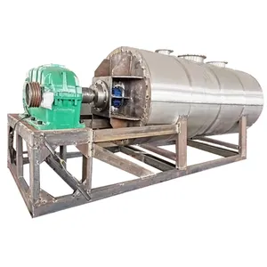 Pengering Harrow vakum 2000L untuk bahan kimia sensitif panas pengering pengaduk pigmen