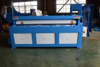 Q11 Machine de cisaillement électrique de tôle d'acier portable Guillotine à plaque montée sur banc avec moteur à noyau et composants PLC