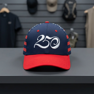 Gorras de Béisbol de 6 Paneles con Visera Curva, Impresión Personalizada, Logotipo Bordado en 3D, Transpirables, Ajustables, de Tela de Algodón - Product Image 1