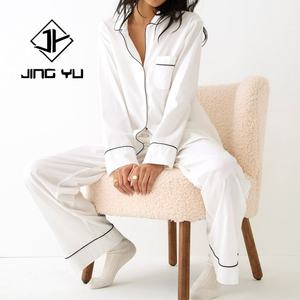 Pijamas de Algodón de Alta Calidad para Mujer, Ropa de Dormir, Pijamas de Algodón Hechos a Medida para Mujer - Product Image 3