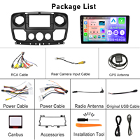 Podofo 10 ''Android Car Radio 4 + 64G sans fil Carplay Android Auto pour Renault Master/OPEL Movano/Nissan NV400 2010 GPS RDS WIFI