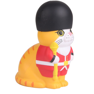 ของเล่นบีบลดความเครียดรูปทหารแมวการ์ตูน ทำจากโฟม PU สำหรับตกแต่ง - Product Image 3