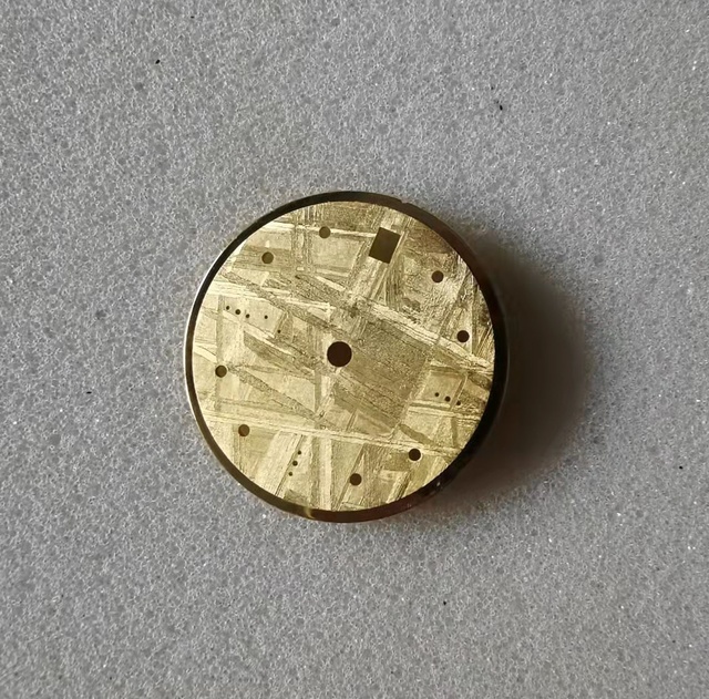 Watch Dial Manufacturer Indexes Luminous Custom Meteorolite Watch Dial