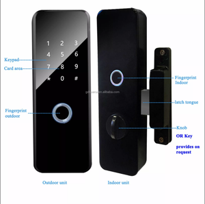 Wholesale Double-sided Waterproof Keyless Outdoor Metal Gate Lock with Code Dual Synchronize <strong>Digital</strong> Locks OEM Factory Supplier - Product Image 1