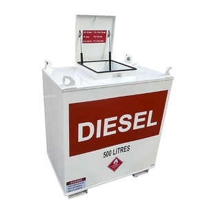 Réservoir <span class=keywords><strong>de</strong></span> carburant cubique à double paroi auto-contenu <span class=keywords><strong>de</strong></span> 500L/1000L/2000L avec pompe, station-service portable, réservoir <span class=keywords><strong>de</strong></span> transfert pour excavatrice agricole - Product Image 2