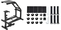 Support de volant de course Sihao, support de simulateur réglable et pliable pour G29 G27 G25, cockpit de jeu, pédales de simulateur non incluses