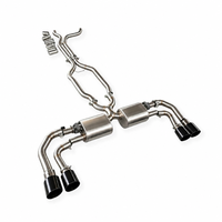 Système d'échappement Catback Valvetronic pour Porsche Cayenne 958.1 4.8L V8 2011-2014, silencieux de performance, tuyau d'échappement de tuning