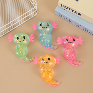 Juguetes Blandos de Silicona <span class=keywords><strong>PVC</strong></span>/PU, Salamandra, Novia de Jardín, Mini Rompecabezas, Pelota Sensorial Antiestrés, Recuperación Lenta para Niños - Product Image 6