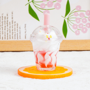 Mini-modèles de tasses à confiture et à crème glacée en plastique, faits main, écologiques, personnalisés, à l'effigie de dessins animés, pour présentation amusante de desserts simulés et aliments - Product Image 5