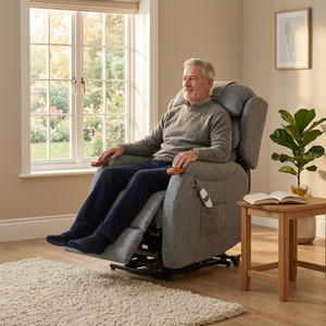 Electric Lift <b>Recliner</b> Sofa Chair Dual Motor <b>Zero</b> <b>Gravity</b> with Adjustable Headrest Lumbar Support Heating Wheels Elderly Sofa - Product Image 3