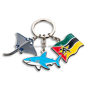 Porte-clés en métal personnalisé <span class=keywords><strong>Mozambique</strong></span> Baobab Arbre Phare Souvenir Logo personnalisé Afrique <span class=keywords><strong>Voyage</strong></span> Porte-clés Prix de gros - Product Image 3