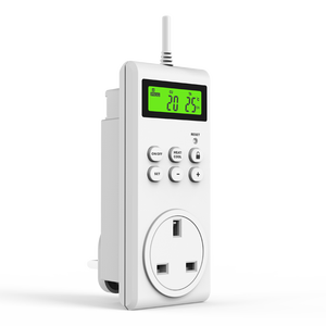 Termostato Inteligente para el Hogar/Habitación WTS3000, Controlador de Temperatura con Enchufe/Enchufe Europeo/Británico/Americano, WTS3000, Termostato Inteligente para el Hogar - Product Image 4