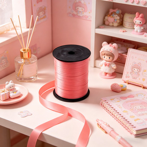 Nastro Rosso Opaco Party Love 500m 3 Pezzi per Confezione Decorazioni per Feste - Product Image 6