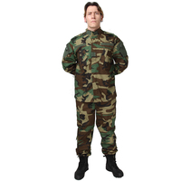 Grandes quantités en stock, uniforme de combat jungle de haute qualité, ACU M81 Camo, respirant, polyester/coton Ripstop pour activités de plein air