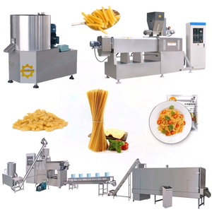 Ligne de production industrielle automatique d'extrusion de pâtes, usine de fabrication de machines à former les pâtes en spirale (macaroni) - Product Image 3