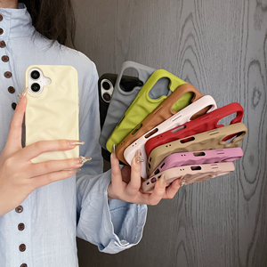 Custodia per Telefono in TPU Morbido Antiurto di Alta Qualità con Effetto 3D Rugoso e Opaco per 16 <span class=keywords><strong>Pro</strong></span> Max/11/12/13/<span class=keywords><strong>14</strong></span>/15 Colore Solido - Product Image 6