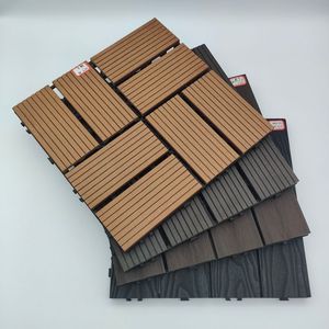 Gỗ nhựa <span class=keywords><strong>composite</strong></span> decking sàn rắn ngoài trời decking sàn WPC gỗ decking Vinyl sàn 10 mét - Product Image 4
