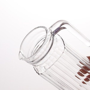 Glass cold <b>kettle</b> cool <b>kettle</b> large capacity duck bill pot household teapot tied pot striped pot juice pot source source - Product Image 4