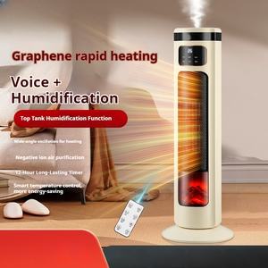 Calentador Convector <span class=keywords><strong>PTC</strong></span> de Grafeno con Controlador de Temperatura, Portátil, USB, 2000W, Ahorro de Energía, Humidificador, Atomizador - Product Image 2