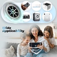 Autocollants de protection pour téléphone (1 pouce) pour équipements de verrouillage pour smartphones, tablettes, ordinateurs portables, téléviseurs, appareils électroniques